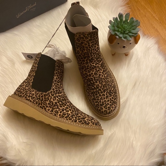 Leopard Ankle Boots - Picture 2 of 6